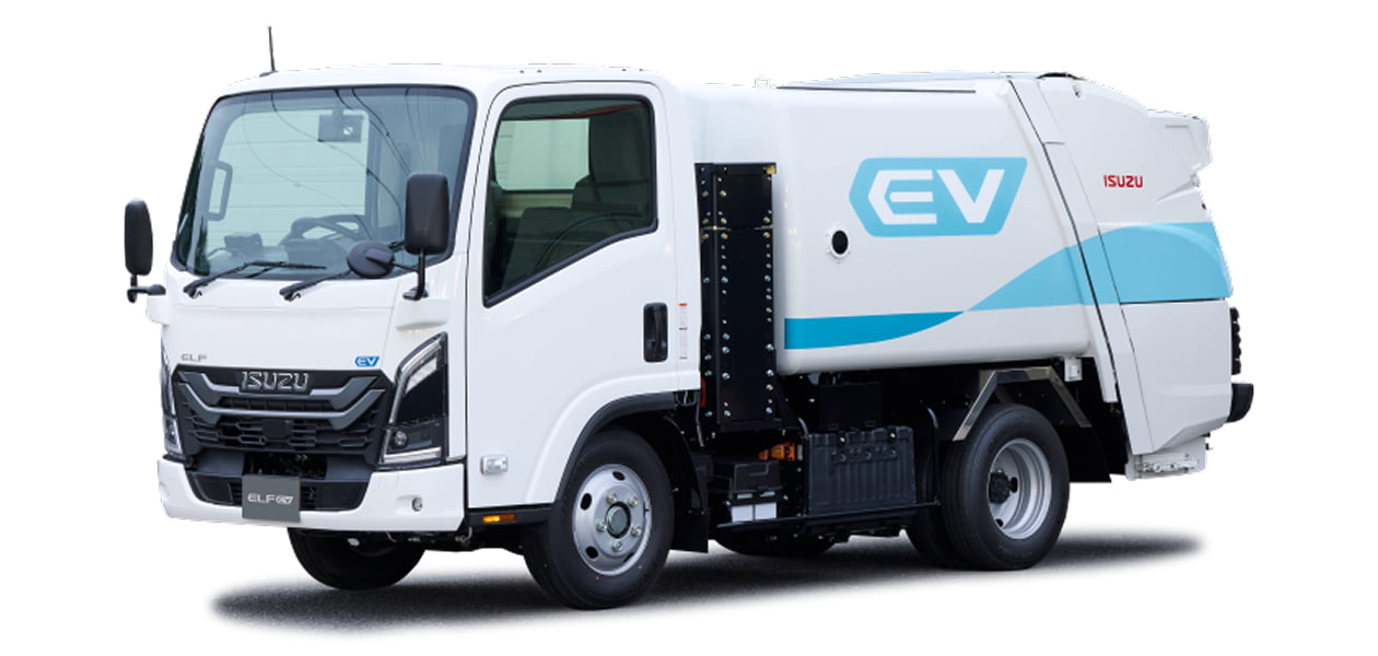 エルフEV塵芥車の写真